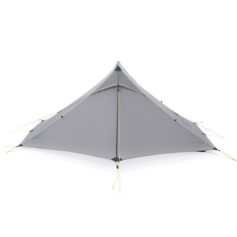 Tente ultra légère 2 places - Lanshan 2 Pro grise avec ouverture en T - Tente UL de 3F UL Gear - Tente Koksoak Outdoor