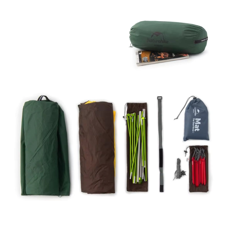 Accessoires de la tente 2 places Star-River 2 de Naturehike - Tente autoportante - Koksoak Outdoor co.