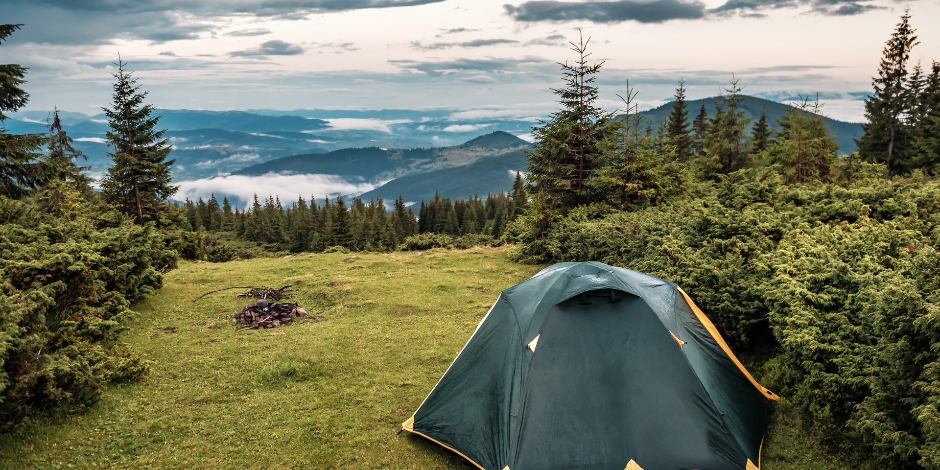 Tente 4 saisons au sommet d'une montagne - Tente dôme autoportante - Koksoak Outdoor