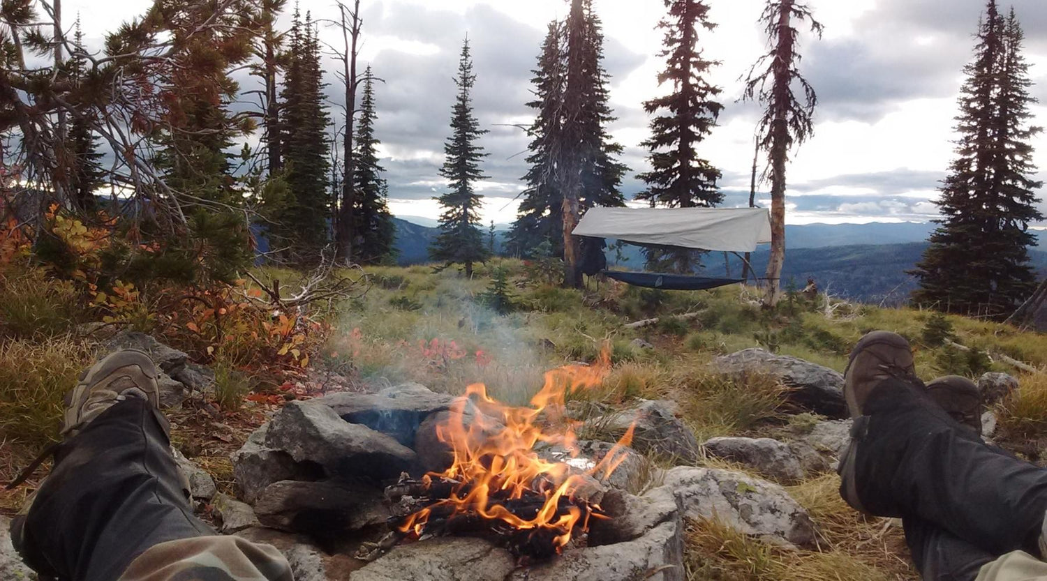 Bâche hamac - tarp - feu de camp - Koksoak Outdoors