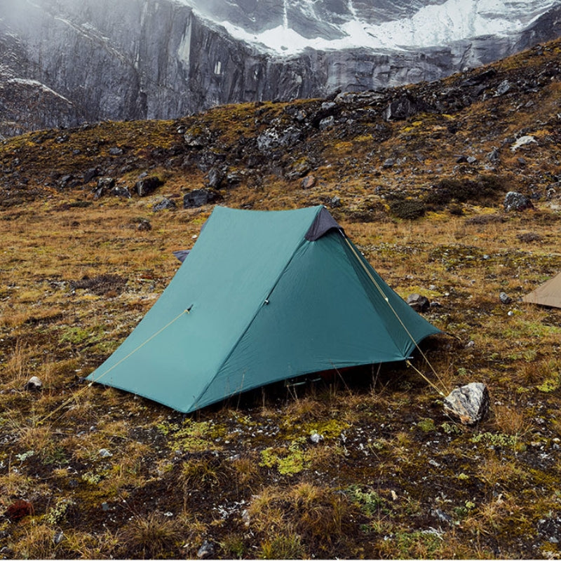 Tente 2 places ultra légère - Lanshan 2 verte de 3F UL Gear - Tente Koksoak Outdoor