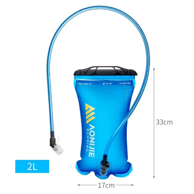 Dimension du sac d'hydratation 2 L de Aonijie - Koksoak Outdoor co.