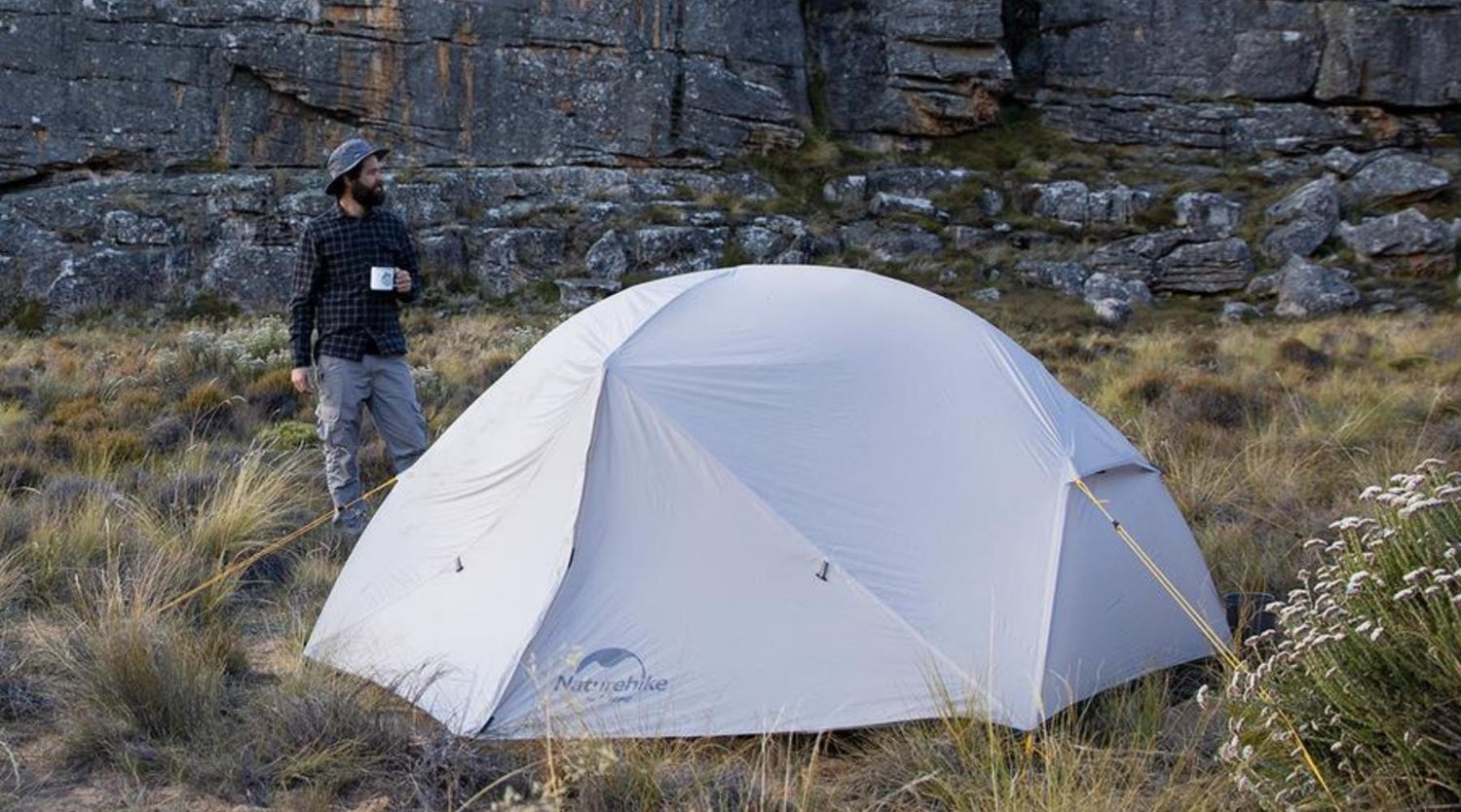 Tente Naturehike Mongar 2 - Tente 2 places Mongar 2 grise de Naturehike