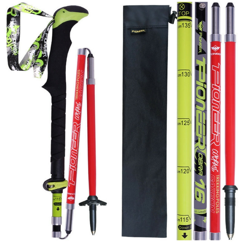 Bâton de marche Z-Pole en carbone - Bâton de marche - Pioneer - Koksoak Outdoor co.
