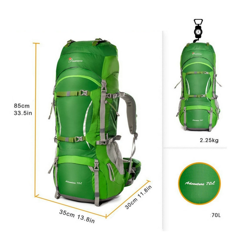 Sac à dos 70 de Mountaintop - Unisexe - Sac à dos 70L - Mountaintop - Koksoak Outdoor co.