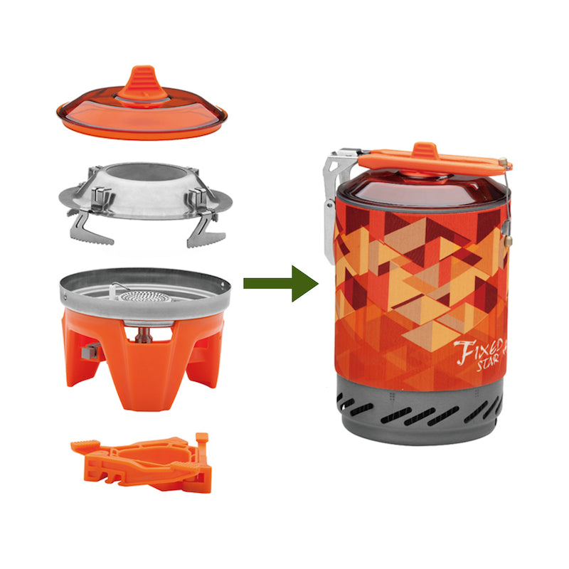 Système de cuisson FMS X2 - 1 L - Système de cuisson - Fire-Maple - Koksoak Outdoor co.