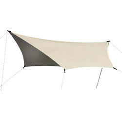 Tarp light kaki - Bâche de camping hexagonale -  Tarp camping - Koksoak Outdoor
