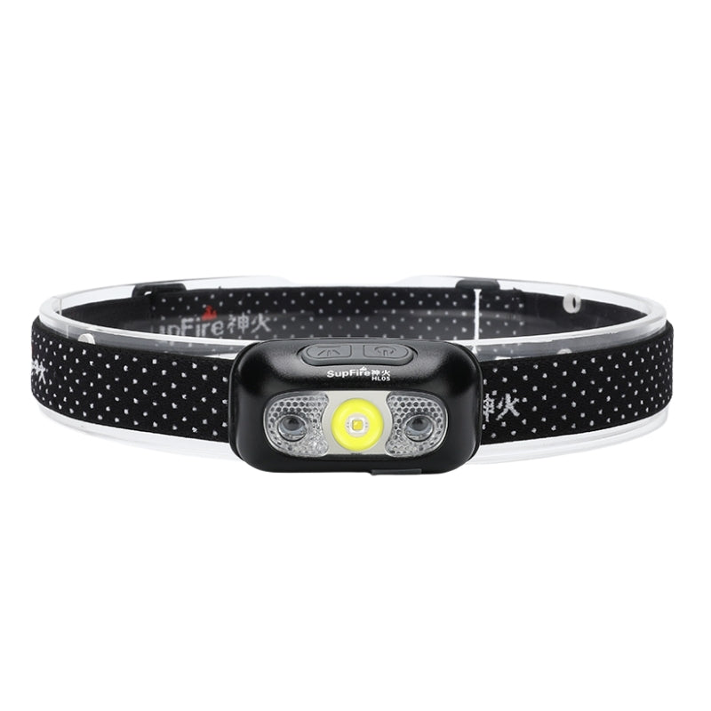 Lampe frontale rechargeable 500 lumens HL05 de SupFire - Couleur noir