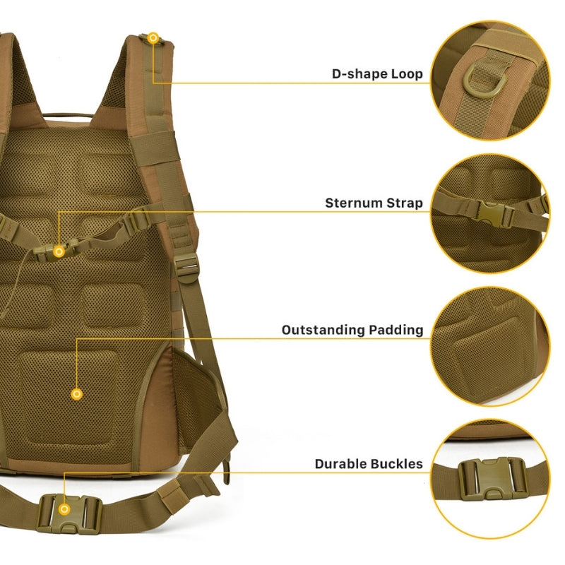Sac à dos Tactique Molle 30 - Koksoak Outdoor co.