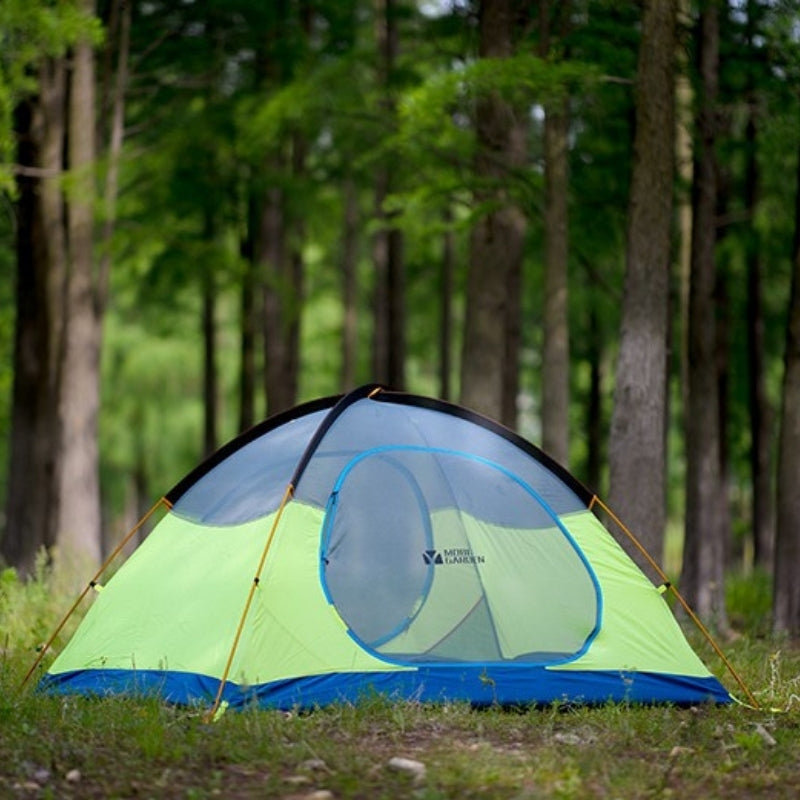 Tente 2 places Mobi Garden Cold Mountain 2 AIR - Tente autoportante - Tente de couleur vert