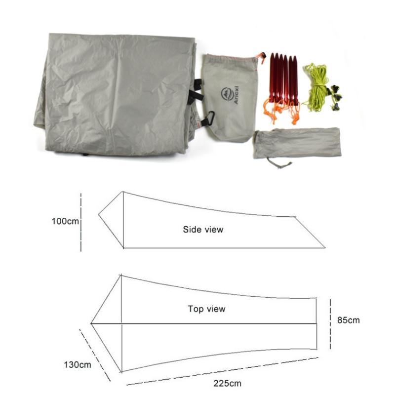 Tarp bivouac ultra légère - Abri bivouac - Koksoak Outdoor
