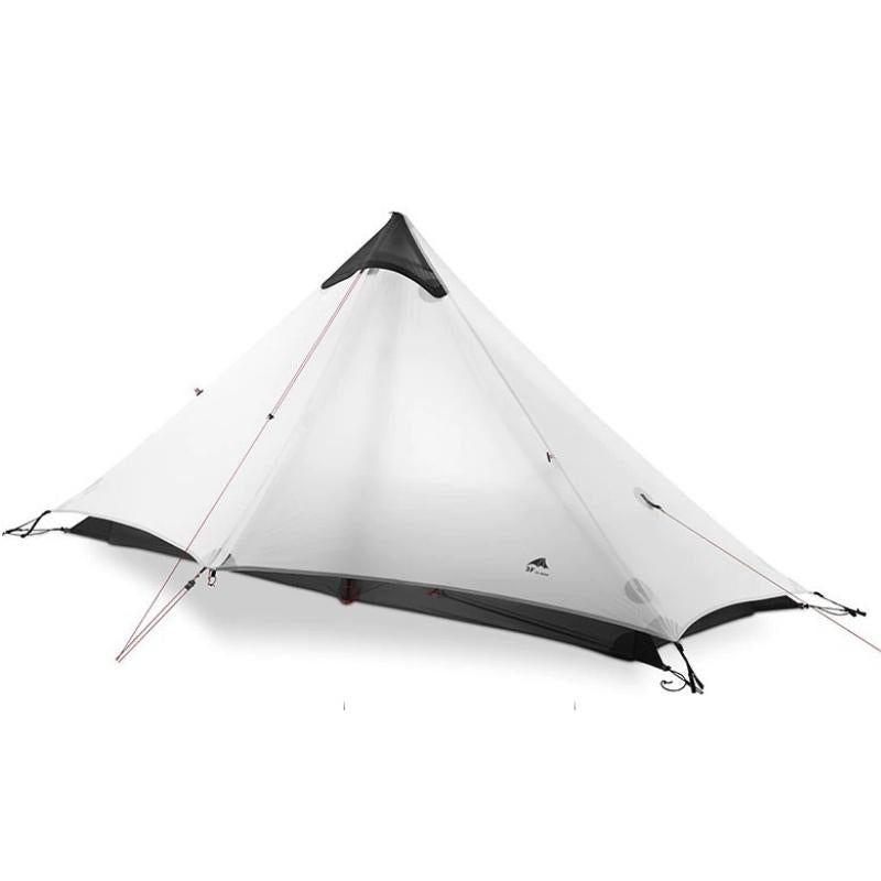 Tente 4 saisons ultra légère 1 place - Lanshan 1 d'hiver couleur grise - Tente de randonnée ultra légère - Koksoak Outdoor