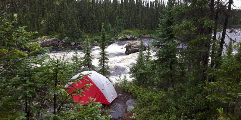 Tente 2 places MSR - Canot Camping sur la Rivière Mistassibi Nord-Est - Koksoak Outdoor