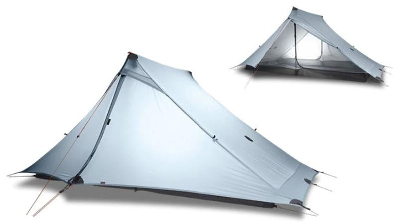 Tente ultra légère 2 places - Lanshan 2 Pro grise de 3F UL Gear - Tente Koksoak Outdoor