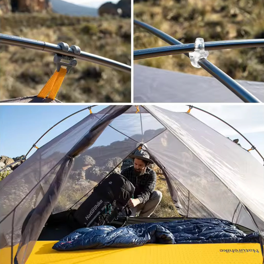 Naturehike Mongar 2 Lightweight 2-Person Tent - 210T - Hiking Tent