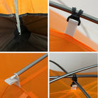 Caractéristiques de la tente Ultra légère 2 places Taiji 2 orange - Koksoak Outdoor