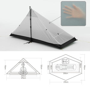 Dimensions intérieur de l'habitacle 4 saisons de la Lanshan 1 2026