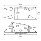 Dimension tente Taihang 2 de 3 UL Gear