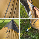 Caractéristiques de la Lanshan 1 2026 couleur kaki - 3F UL Gear