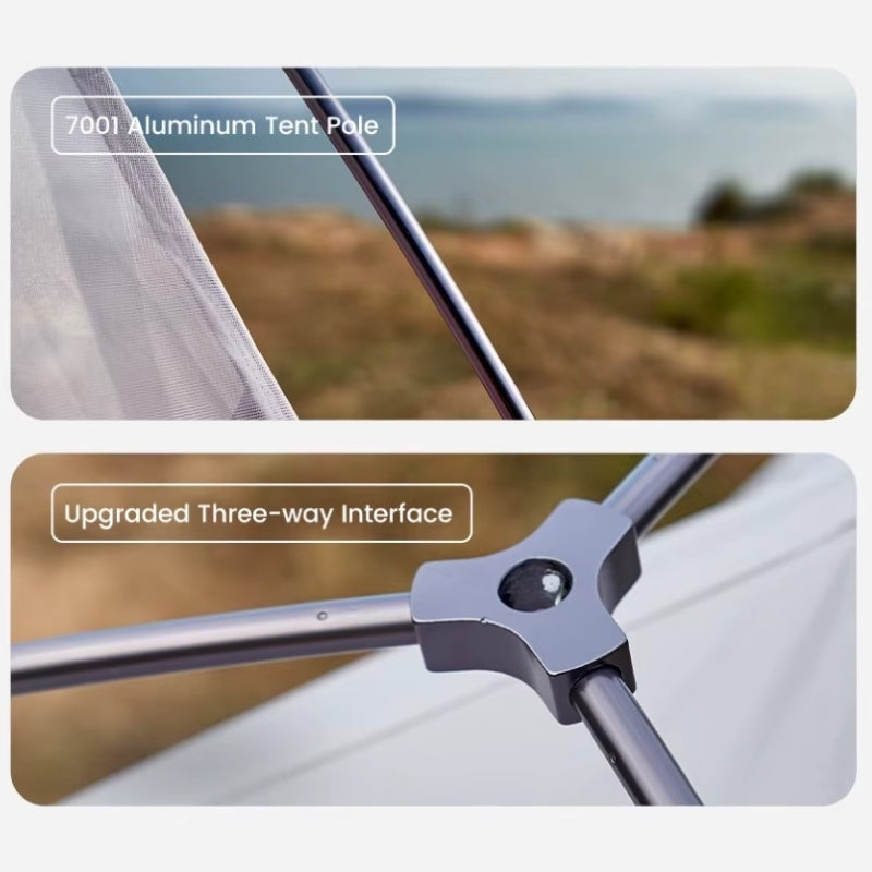 Composante de la tente ultra légère 1 place EXO UL 1 de Mobi Garden - Tente tunnel 1 place