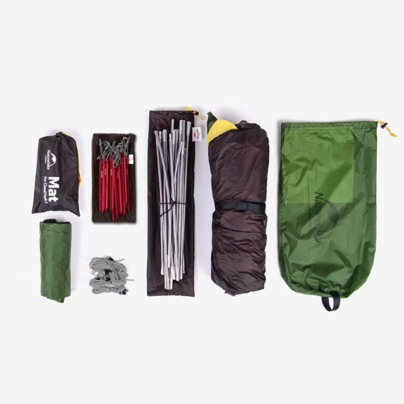 Lightweight 2-person dome tent - Cloud Peak 2 freestanding tent