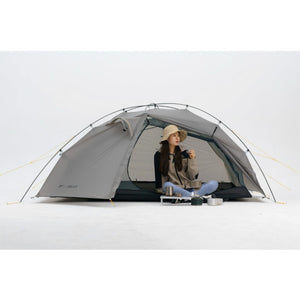 Tente Légère autoportante - Tente 2 places grise - Taiji 2 de 3F UL Gear