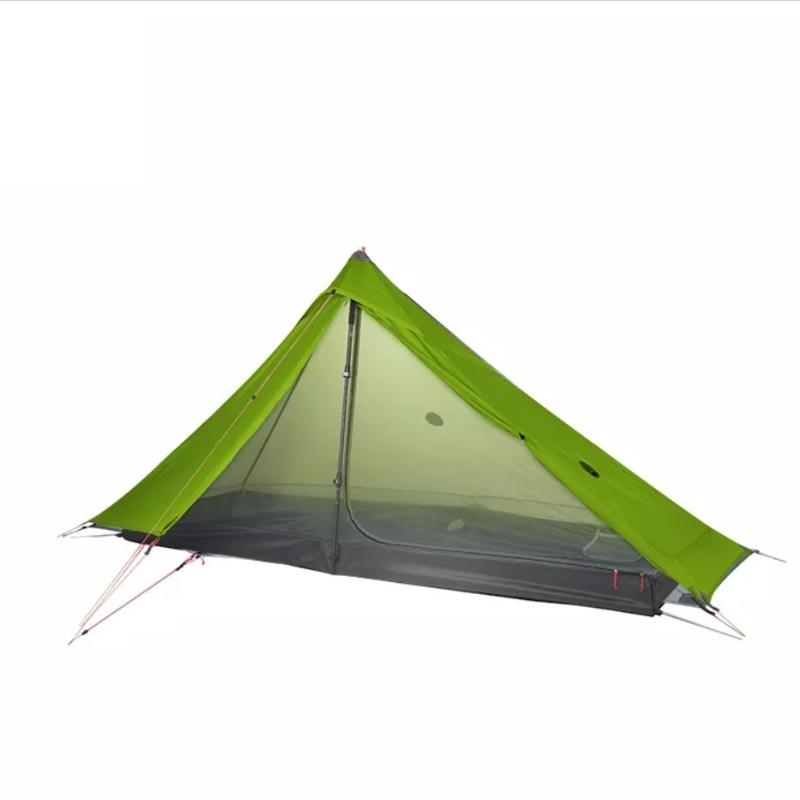 Tente 1 place Ultra légère - Lanshan 1 Pro verte de 3F UL Gear - Koksoak Outdoor