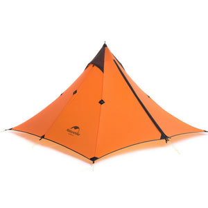 Tente 1 place ultra légère SPIRE orange - Tente Naturehike - Tente de randonnée ultra légère
