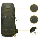 Sac à dos camouflage 50 de Mountaintop - Sac à dos 50L - Mountaintop - Koksoak Outdoor co.