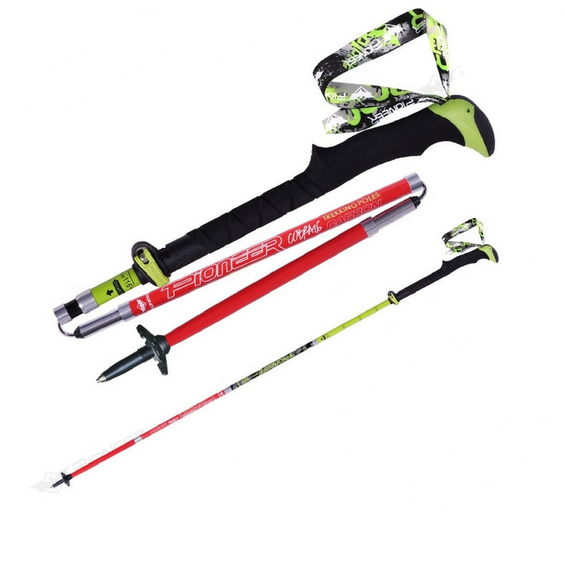 Bâton de marche Z-Pole en carbone - Bâton de marche - Pioneer - Koksoak Outdoor co.