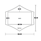 Dimensions Lanshan 2 Pro de 3F UL Gear