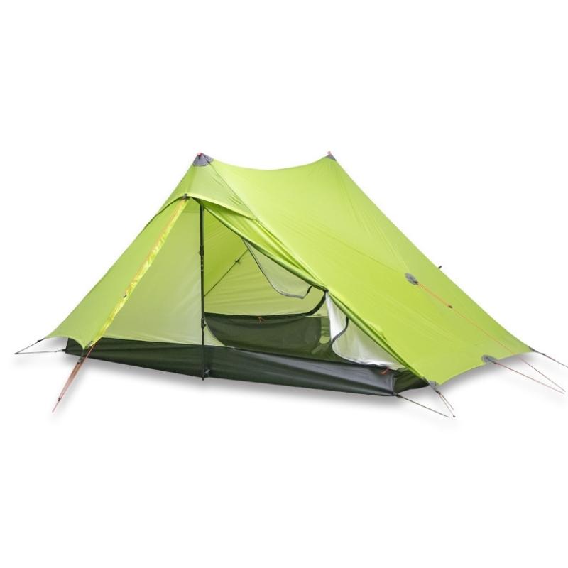 Tente ultra légère 2 places - Lanshan 2 Pro verte de 3F UL Gear - Tente Koksoak Outdoor