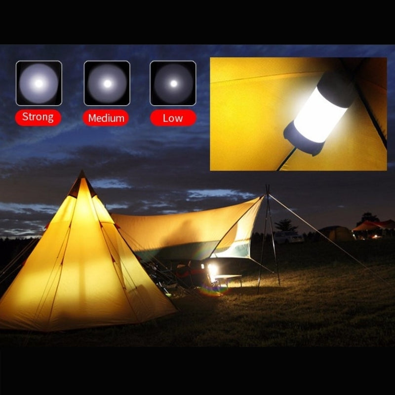 Rechargeable camping lantern, 450 lumens - Battery-powered lantern