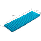 Dimension Matelas de camping gonflable avec oreiller - Chanodug