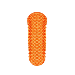 Matelas de camping léger orange pour petite taille
