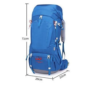 Sac à dos 55 litres de Koksoak Outdoor pour Randonnée pédestre et voyage