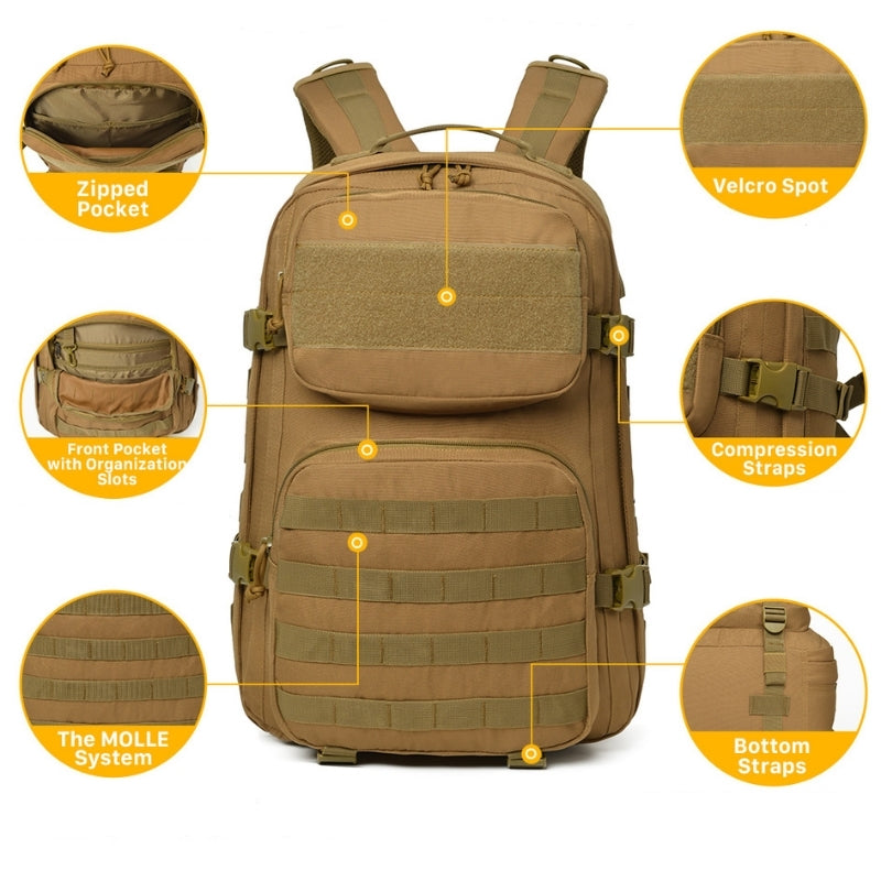 Sac À Dos Tactique Molle Sling Bag Sac De Rangement De Sport De Sac À Dos Tactique Molle Sling Bag Sac De Rangement De Sport De