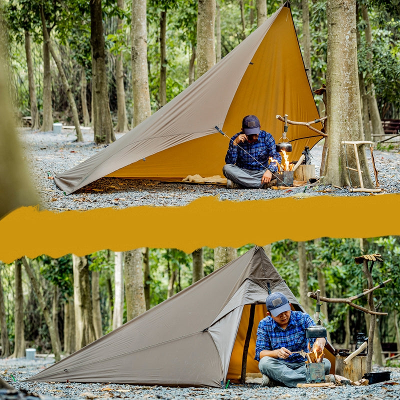 Bâche De Camping 3x3 M Imperméable – Tapis De Pique-nique, Anti-UV, Légère, Pour Plage, Randonnée, Voyage - 4