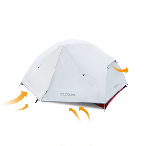 Tente 2 places légère - Tente dôme 2 places -Tente autoportante - Koksoak Outdoor