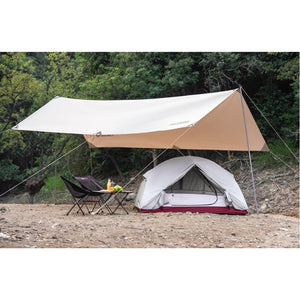  Tente de camping 2 places sous un tarp - Tente dôme 2 places Légère - Koksoak Outdoor