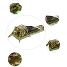 Tente Sarcophage 1 place - Sac de bivouac - Tente camouflage - Tente cercueil - Tente GeerTop - Koksoak Outdoor