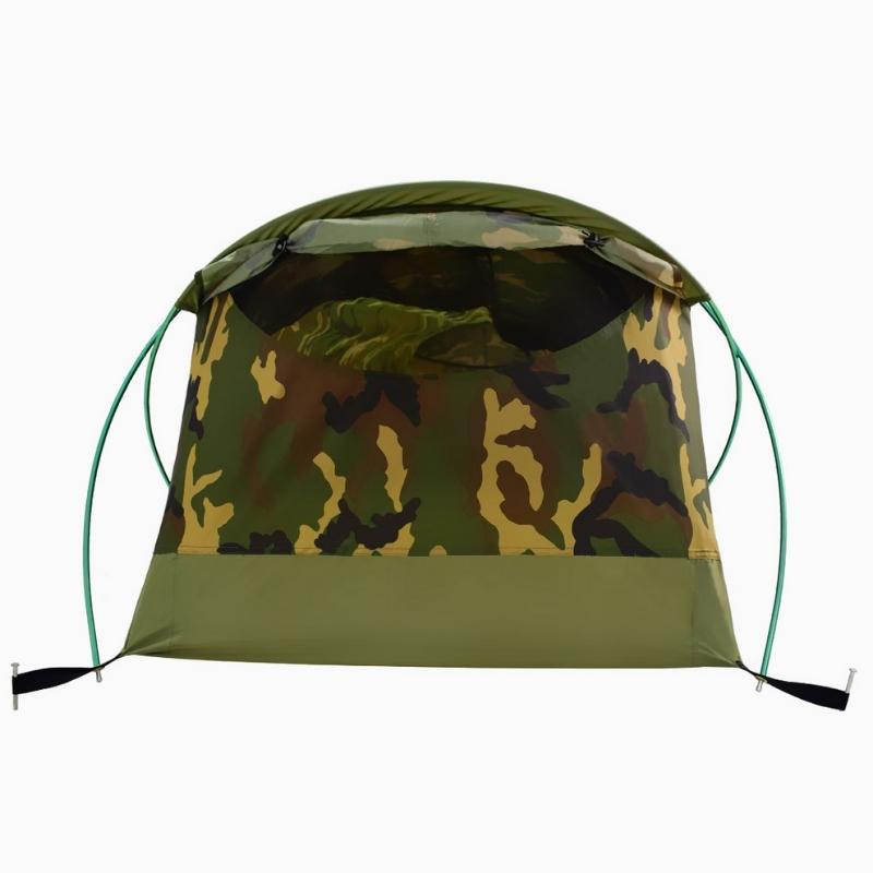 Tente Sarcophage 1 place - Sac de bivouac - Tente camouflage - Tente cercueil - Tente GeerTop - Koksoak Outdoor