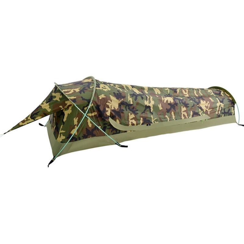 Tente Sarcophage 1 place - Sac de bivouac - Tente camouflage - Tente cercueil - Tente GeerTop - Koksoak Outdoor