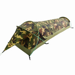 Tente Sarcophage 1 place - Sac de bivouac - Tente camouflage - Tente cercueil - Tente GeerTop - Koksoak Outdoor