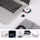 Tuque LED - Tuque avec lampe frontale rechargeable - Tuque LED frontale multiple couleur (1)