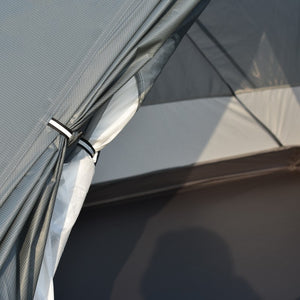 Intérieur de la tente 1 place Ultra Légère grise - Tente 1 personne - Tente Ultralight - Tente Aricxi