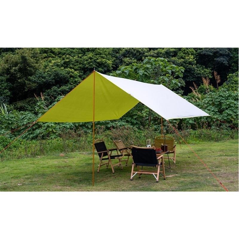 Tarp Light - Hexagonal 3.6 x 2.8 m - Tarp hamac - Bâche de camping -  Koksoak Outdoor co.