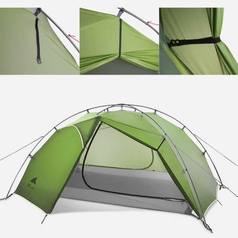 Tente Ultra légère 2 places - Tente autoportante - Taiji 2 - 3F UL Gear