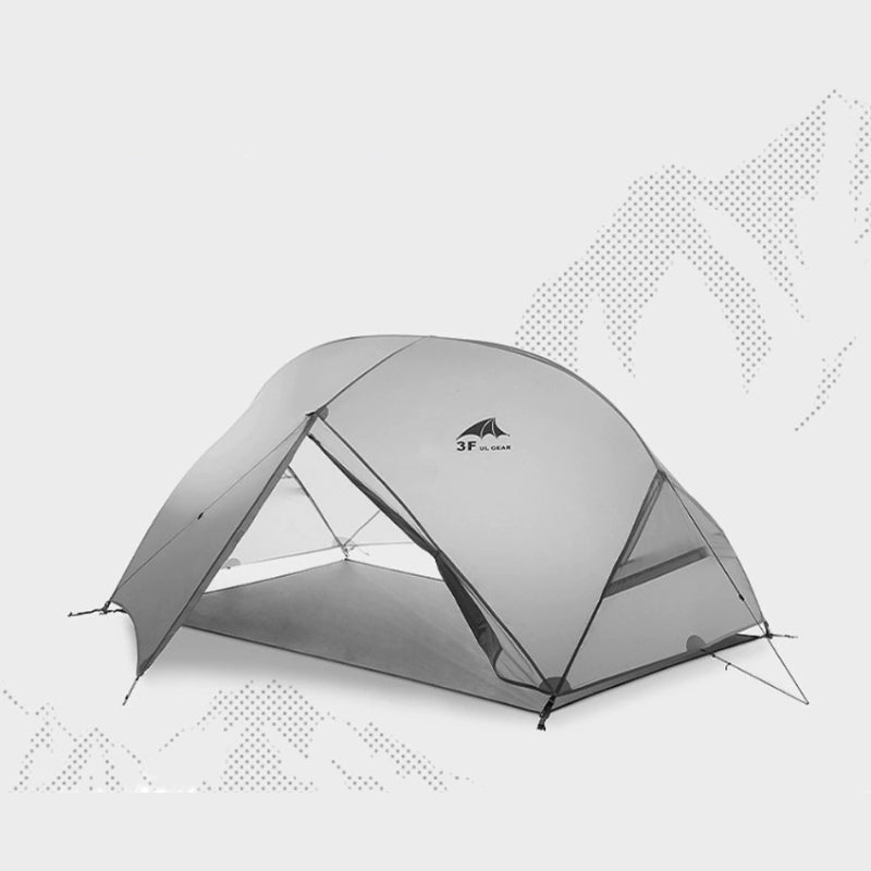 Tente Ultra Légère 2 places - Cloud 2 grise de 3F UL Gear - Tente Koksoak Outdoor