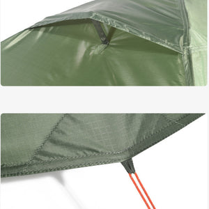 Toile de la tente 3 chambres couleur verte - Koksoak Outdoor